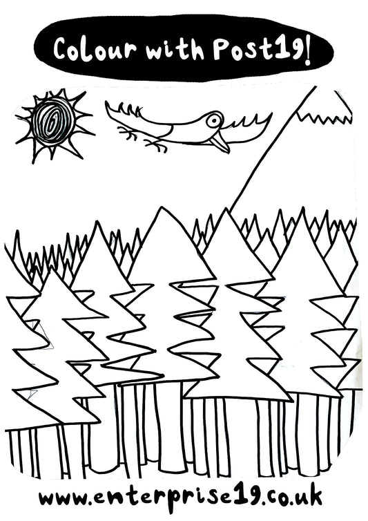 James B's Colouring Page