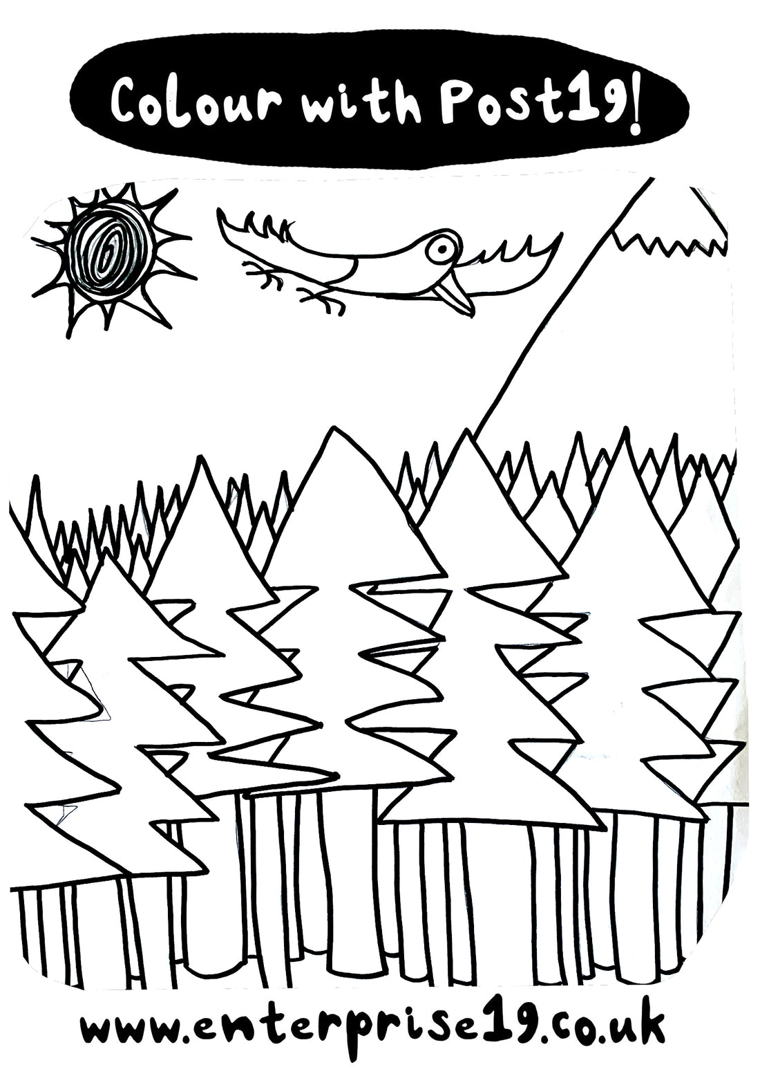 James B's Colouring Page